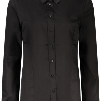 GUESS JEANS LONG SLEEVE SHIRT WOMEN BLACK