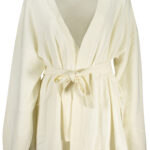 GUESS JEANS WOMEN'S CARDIGAN WHITE