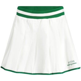 GUESS JEANS SHORT SKIRT WOMEN WHITE