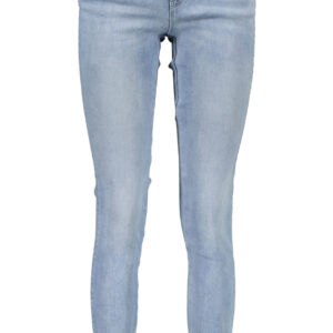 GUESS JEANS JEANS DENIM WOMAN LIGHT BLUE
