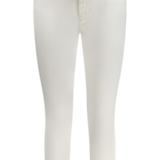 GUESS JEANS WOMEN'S WHITE DENIM JEANS