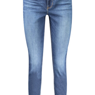 GUESS JEANS WOMEN'S DENIM JEANS BLUE