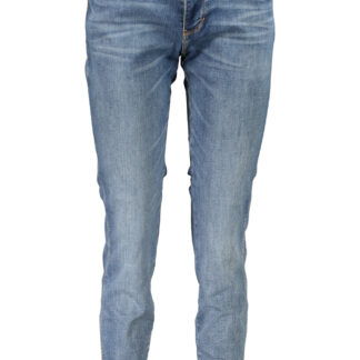 GUESS JEANS WOMEN'S DENIM JEANS BLUE