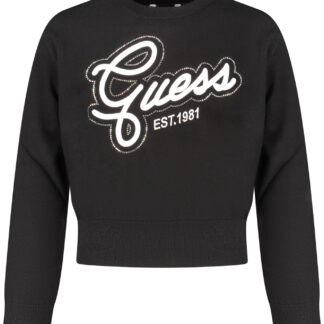 GUESS JEANS BLACK SWEATER FOR GIRLS