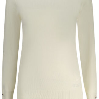 GUESS JEANS WOMEN'S WHITE SWEATER