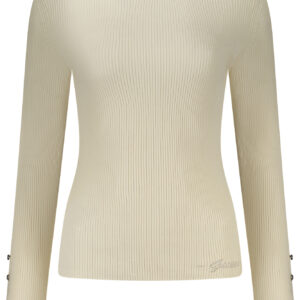GUESS JEANS WOMEN'S WHITE SWEATER
