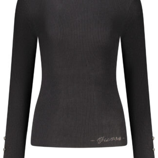 GUESS JEANS WOMEN'S BLACK SWEATER