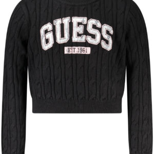 GUESS JEANS BLACK SWEATER FOR GIRLS