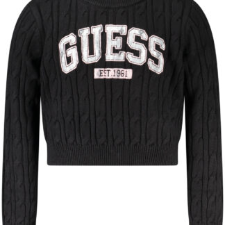 GUESS JEANS BLACK SWEATER FOR GIRLS