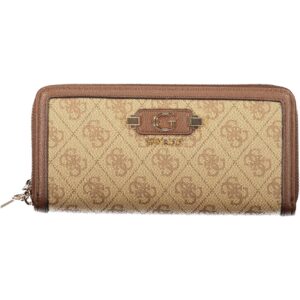 GUESS JEANS WOMEN'S BEIGE WALLET