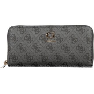 GUESS JEANS WOMEN'S BLACK WALLET