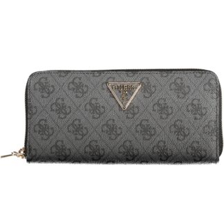 GUESS JEANS WOMEN'S WALLET BLACK
