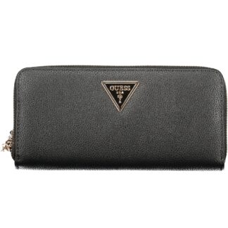 GUESS JEANS WOMEN'S BLACK WALLET