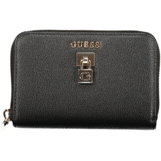 GUESS JEANS WOMEN'S BLACK WALLET