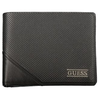 GUESS JEANS MEN'S BLACK WALLET