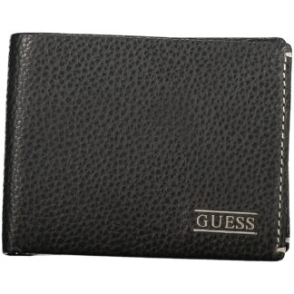 GUESS JEANS MEN'S BLACK WALLET