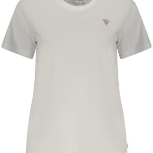 GUESS JEANS WOMEN'S SHORT-SLEEVE T-SHIRT WHITE