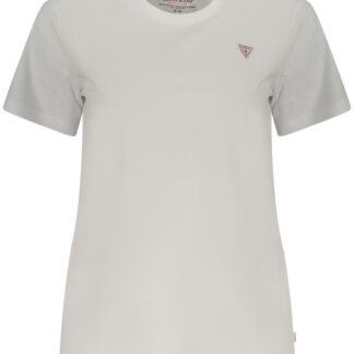 GUESS JEANS WOMEN'S SHORT-SLEEVE T-SHIRT WHITE