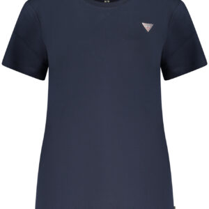 GUESS JEANS WOMEN'S SHORT SLEEVE T-SHIRT BLUE