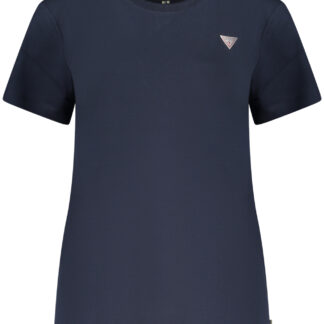 GUESS JEANS WOMEN'S SHORT SLEEVE T-SHIRT BLUE