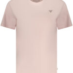GUESS JEANS WOMEN'S SHORT SLEEVE T-SHIRT PINK
