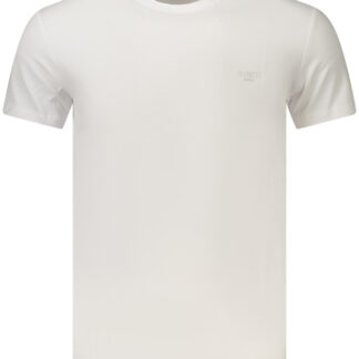 GUESS JEANS MEN'S SHORT-SLEEVED T-SHIRT WHITE