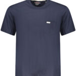 GUESS JEANS SHORT SLEEVE T-SHIRT MEN BLUE