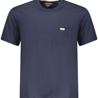 GUESS JEANS SHORT SLEEVE T-SHIRT MEN BLUE