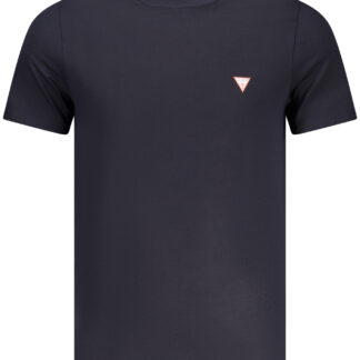GUESS JEANS MEN'S SHORT-SLEEVED T-SHIRT BLUE