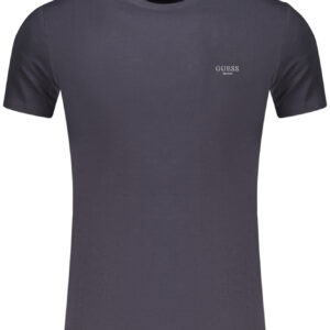 GUESS JEANS MEN'S SHORT-SLEEVED T-SHIRT BLUE