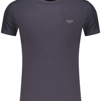 GUESS JEANS MEN'S SHORT-SLEEVED T-SHIRT BLUE
