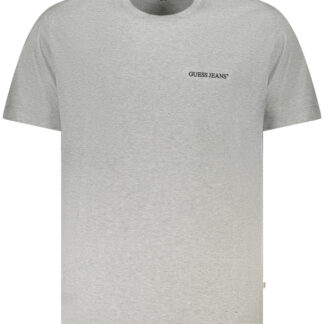 GUESS JEANS MEN'S SHORT-SLEEVED T-SHIRT GREY