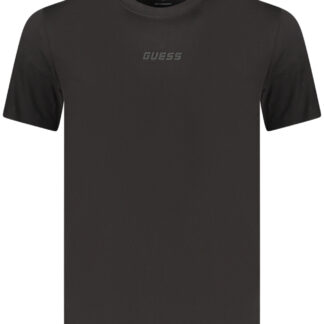 GUESS JEANS MEN'S SHORT-SLEEVED T-SHIRT BLACK