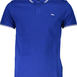 HARMONT & BLAINE MEN'S SHORT SLEEVED POLO SHIRT BLUE