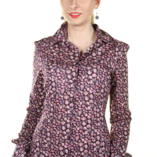 HOLIDAY INN LONG SLEEVE SHIRT WOMEN PURPLE