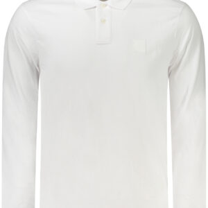 HUGO BOSS LONG SLEEVE POLO MEN WHITE