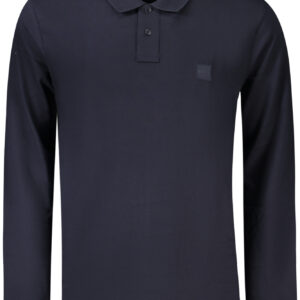 HUGO BOSS MEN'S LONG-SLEEVED POLO SHIRT