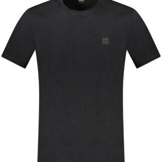 HUGO BOSS MEN'S SHORT SLEEVE T-SHIRT BLACK