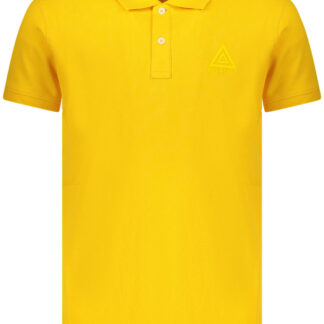 ICEBERG MEN'S SHORT-SLEEVE POLO SHIRT YELLOW