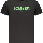 ICEBERG MEN'S SHORT-SLEEVED T-SHIRT BLACK