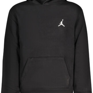 JORDAN KIDS' BLACK ZIP-UP SWEATSHIRT