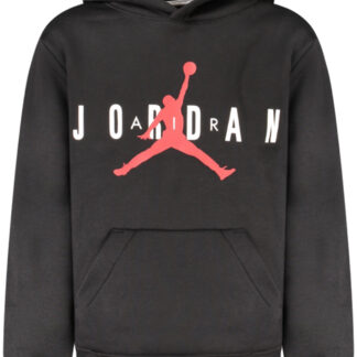 JORDAN MEN'S BLACK ZIP-UP SWEATSHIRT