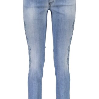JUST CAVALLI JEANS DENIM WOMAN LIGHT BLUE