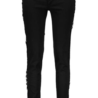 JUST CAVALLI WOMEN'S TROUSERS BLACK