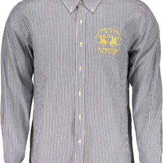 LA MARTINA LONG SLEEVE SHIRT MEN BLUE