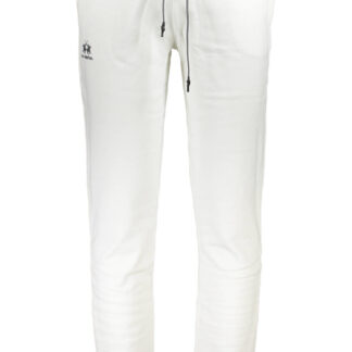 LA MARTINA WHITE MEN'S TROUSERS