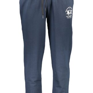 LA MARTINA BLUE MEN'S TROUSERS