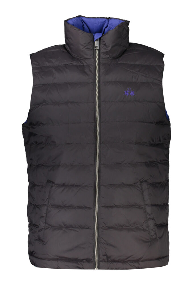 LA MARTINA BLACK MEN'S SLEEVELESS