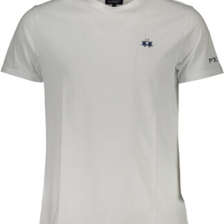 LA MARTINA MEN'S SHORT SLEEVE T-SHIRT WHITE