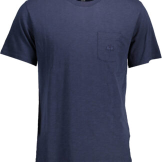 LA MARTINA MEN'S SHORT SLEEVE T-SHIRT BLUE